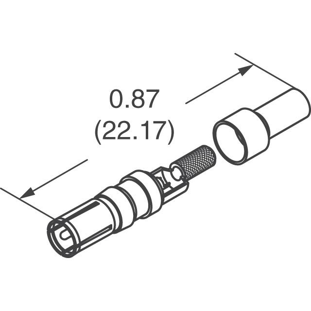 L17DM537421 Amphenol ICC (Commercial Products)  Contactos de conector D-Sub en forma de D